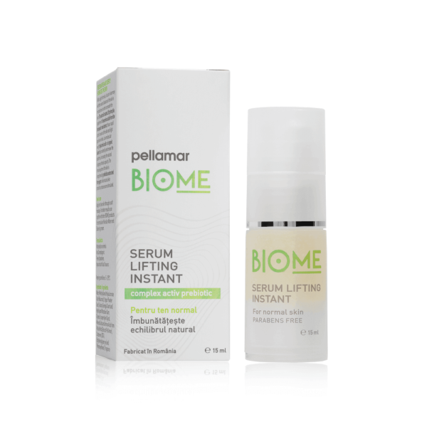 Ser instant lifting Biome pentru ten normal, 15 ml, Pellamar