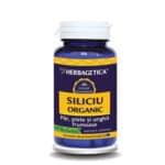Siliciu organic, 30 capsule, Herbagetica