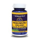 Magneziu organic cu complex de vitamine B, 30 capsule, Herbagetica
