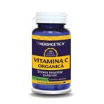 Vitamina C organică, 60 capsule, Herbagetica
