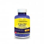 Calciu organic cu alge calcaroase, 120 capsule, Herbagetica