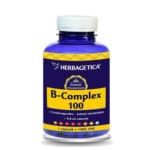 B-Complex 100, 120 capsule, Herbagetica