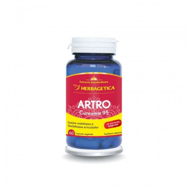 Artro curcumin 95, 60 capsule, Herbagetica