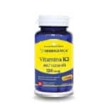 Vitamina naturala K2 MK7, 120 mcg, 30 capsule, Herbagetica
