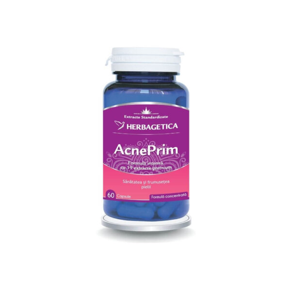 Acneprim, 60 capsule, Herbagetica
