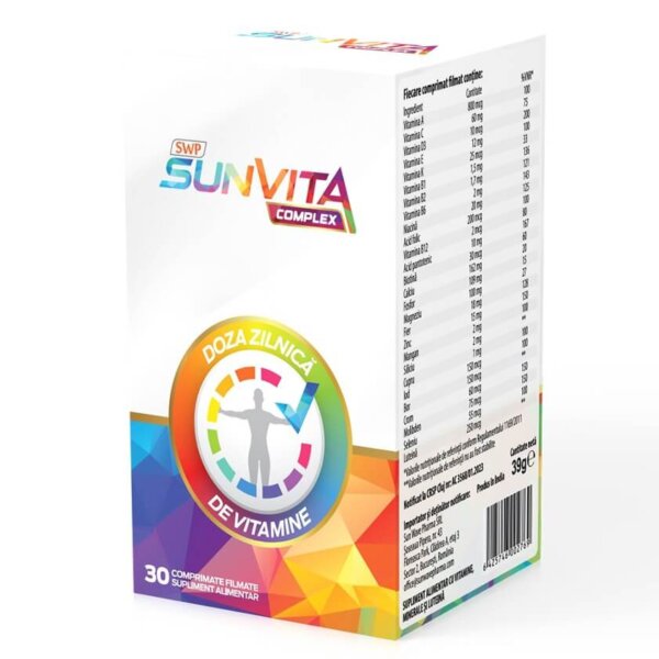 Sunvita Complex, 30 tablete, Sun Wave
