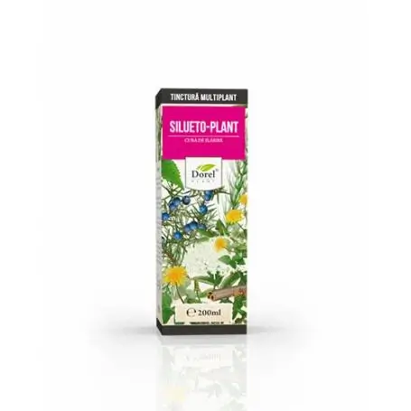 Tinctură silueto-plant, 200ml, Dorel Plant