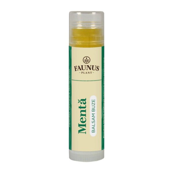 Balsam de buze cu mentă, 5 ml, Faunus Plant