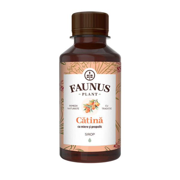 Sirop Cătină cu Miere și Propolis, 200 ml, Faunus Plant
