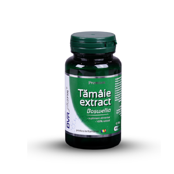 Extract de tămâie boswellia, 60 de capsule, Dvr Pharm