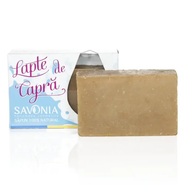 Săpun din lapte de capră și miere, 90 g, Savonia