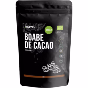 Boabe de cacao întregi Bio, 250 g, Niavis