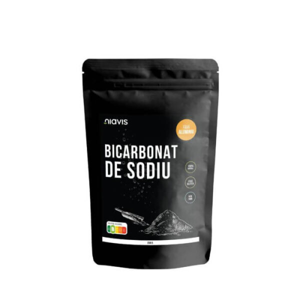 Bicarbonat de sodiu pulbere, 250gr, Niavis