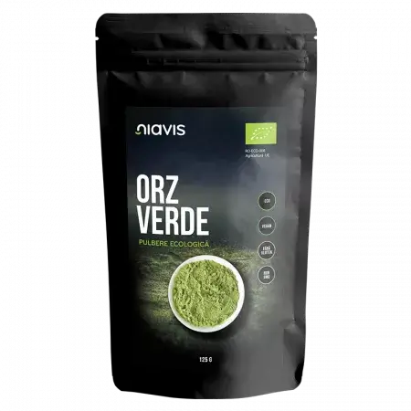 Orz verde pulbere ecologică, (BIO), 125gr, Niavis
