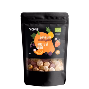 Jeleuri Ecologice cu Fructe și Iaurt, 100g, Niavis