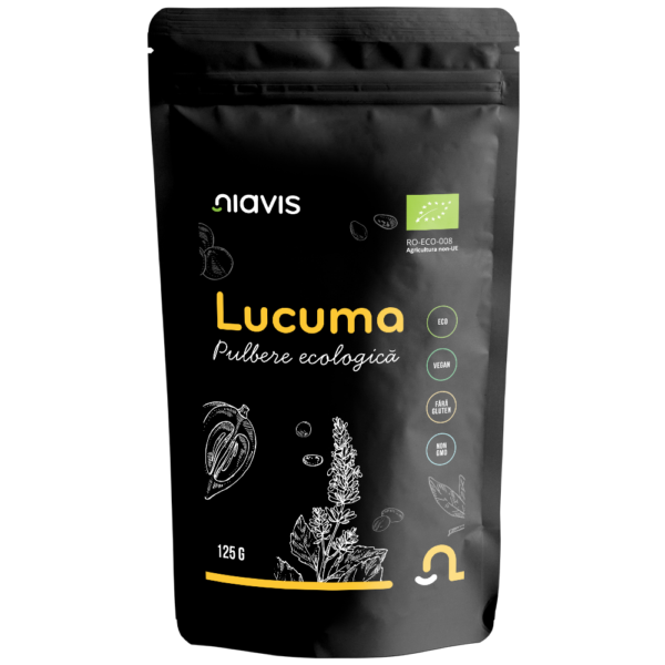 Lucuma Pulbere Ecologică/BIO, 125g, Niavis