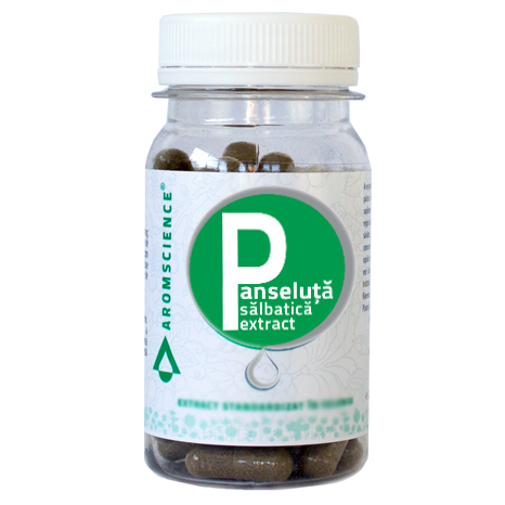 ​Extract de Panseluță Sălbatică, 60 capsule, Bionovativ
