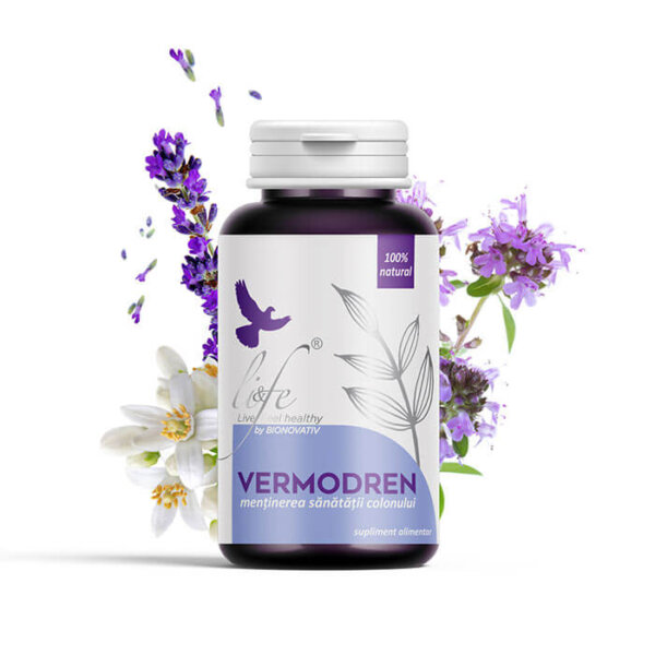 Vermodren, 60 capsule, Bionovativ