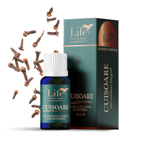 Cuișoare, ulei esențial integral, 10 ml, Bionovativ