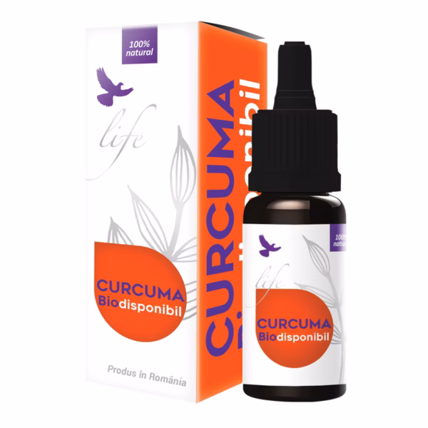 Curcuma Biodisponibil, 10 ml, Bionovativ