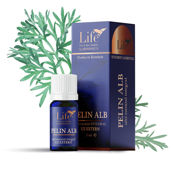 Pelin Alb, ulei esențial integral, 5 ml, Bionovativ