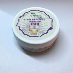 Cremă pentru masaj revigorantă O&A 120ml, Natura Plant Poieni
