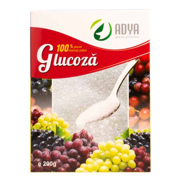 Glucoză, 200 g, Adya Green Pharma