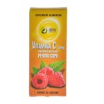 Vitamina C 100 mg aroma de zmeura pentru copii, 30 tablete, Adya