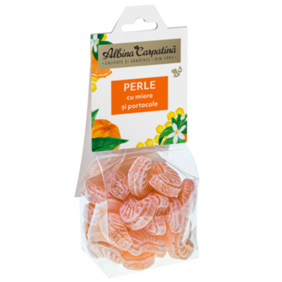 Miere si perle de portocale, 100 g, Albina Carpatina