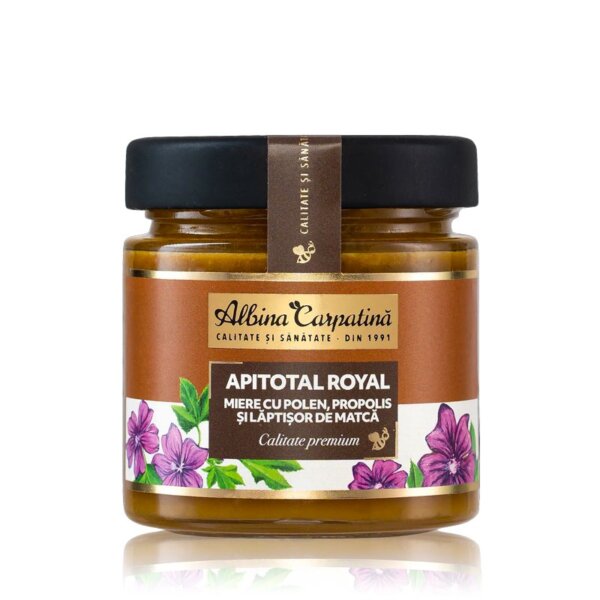 Albina carpatină, apitotal royal, 270g, Apicola Pastoral