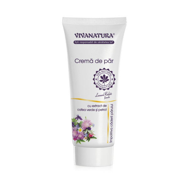 Cremă naturală împotriva căderii părului, 75 ml, Vivanatura