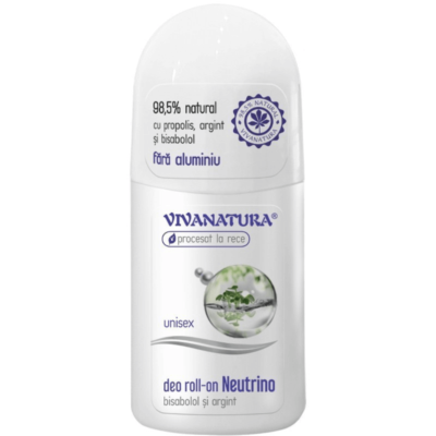 Deodorant roll-on natural Neutrino, 50 ml, Vivanatura