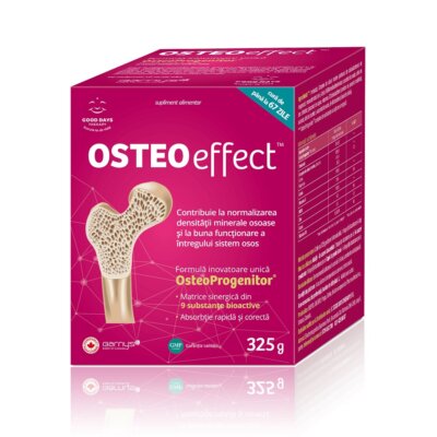 OsteoEffect pudră solubilă în apă, 325 g, Good Days Therapy