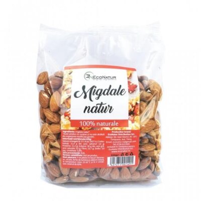 Migdale naturale, 500 g, EcoNatur