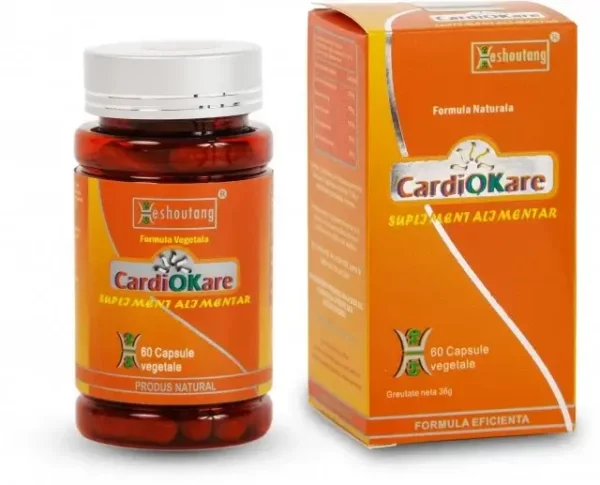 Cardiokare, 60 capsule, Heshoutang