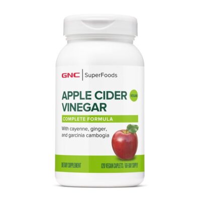 Superfoods Apple Cider Vinegar, 120 comprimate, GNC