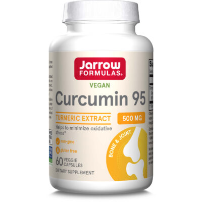 Curcumină 95, 500 mg, 60 capsule vegetariene, Jarrow Formulas