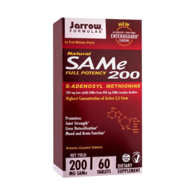 SAM-e Jarrow Formule, 200 mg, 60 comprimate, Secom