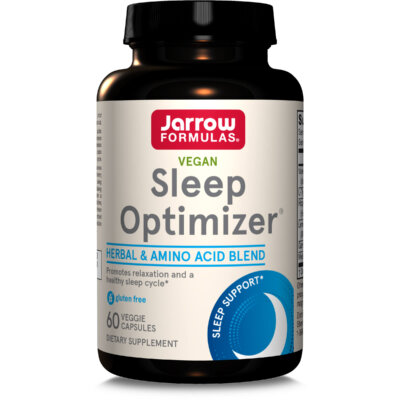 Sleep Optimizer Jarrow Formulas, 60 capsule vegetariene, Secom