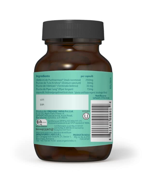 Breathe Free, 60 capsule, Organic India