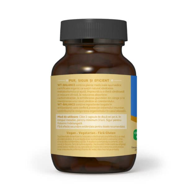 Wt-Balance Metabolism Sănătos, 60 capsule, Organic India
