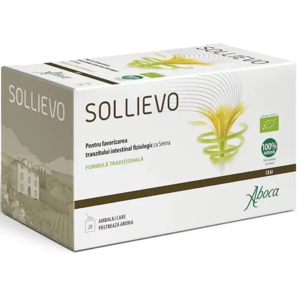 Sollievo ceai bio, 20dz, Aboca