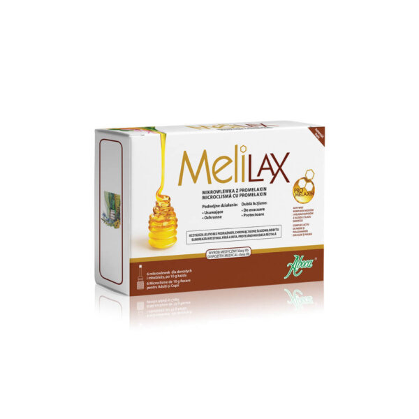 Melilax Adult microclismă, 6x5 g, Aboca