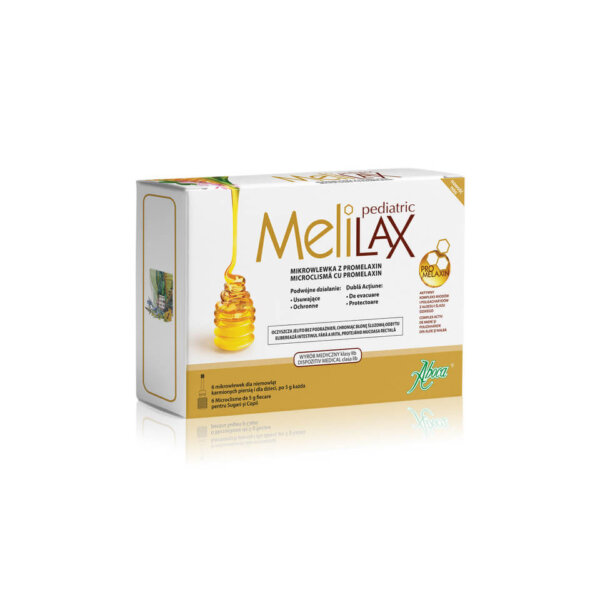 Melilax Pediatric microclismă, 6x5 g, Aboca