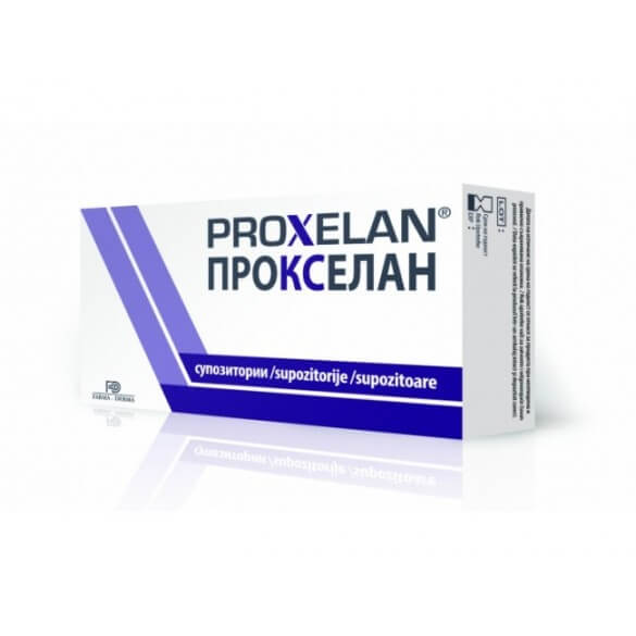 Proxelan, 10 supozitoare, NaturPharma