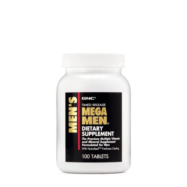 Gnc Men's Mega Men, Complex De Multivitamine Pentru Barbati, 100 Tb