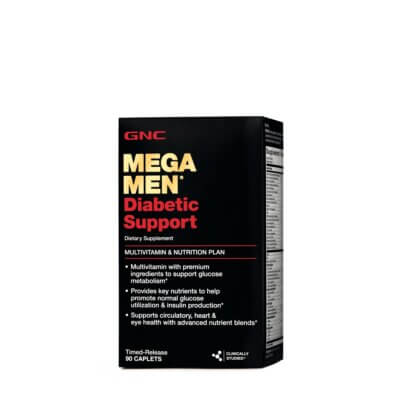 Gnc Mega Men Diabetic Support