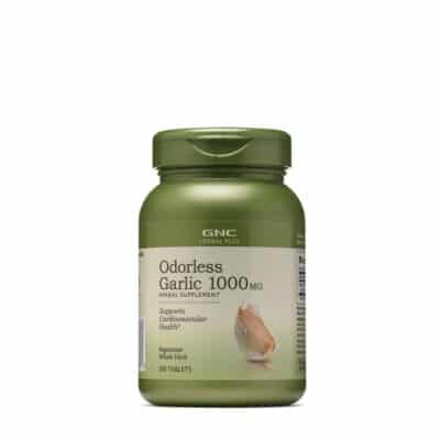 Gnc Herbal Plus Coated Odorless Garlic