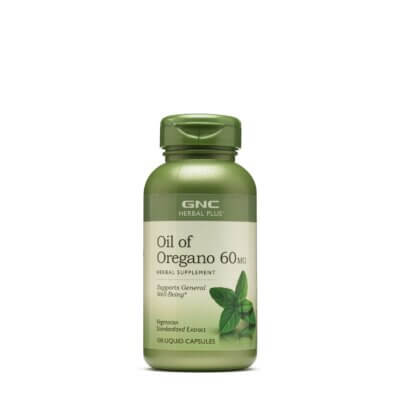 Gnc Herbal Plus Oil Of Oregano 60 Mg