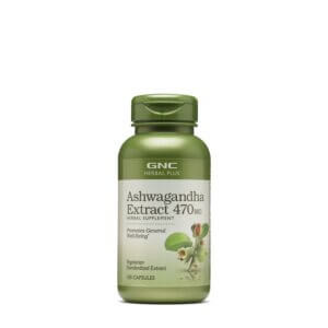 Gnc Herbal Plus Ashwagandha Extract 470 Mg